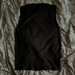 Ribbed tube dress
